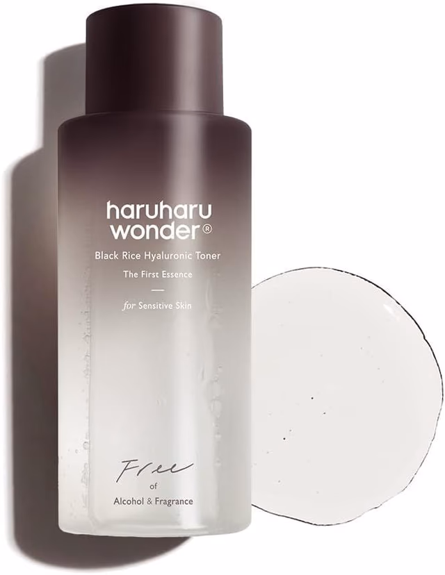 Haru Haru Wonder Black Rice Hyaluronic Toner (300 ml) For Sensitive Skin
