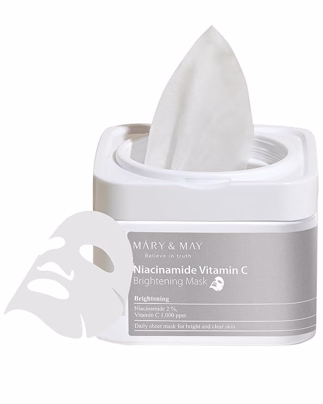 Mary&May Niacinamide Vitamin C Brightening Mask 30EA/400g