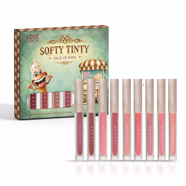 SOFTY TINTY LIPSTICK PACK OF 9