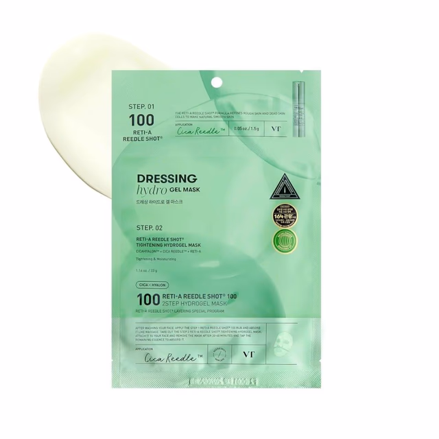 VT COSMETICS Reti-A Reedle Shot 100 2-step Hydrogel Mask