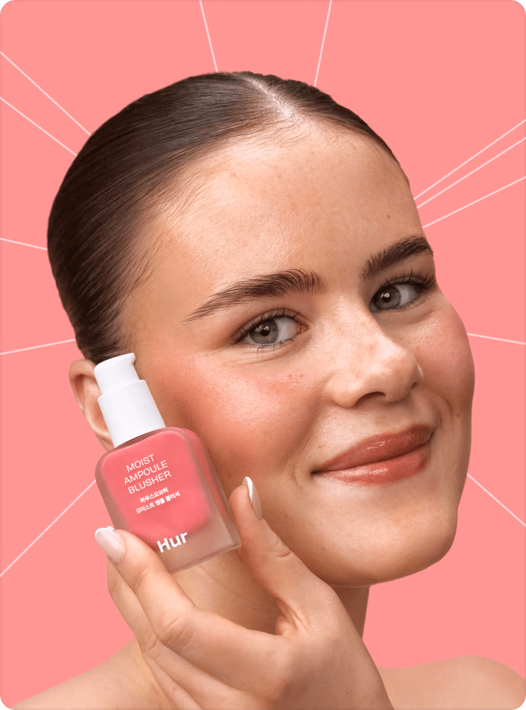 Latest Drops - House of Hur Moist Ampoule Blusher 01 Nude Beige 20ml
